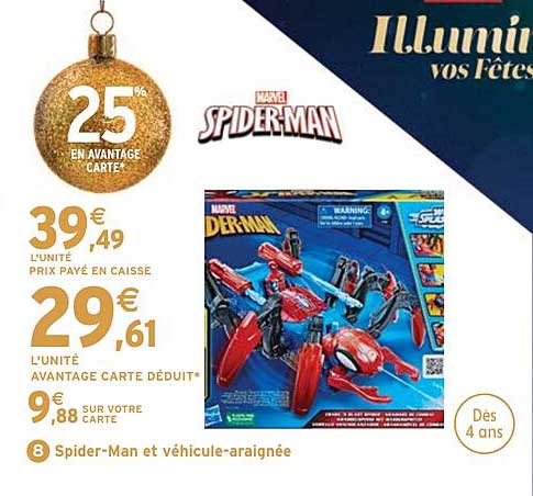 Spider-Man et véhicule-araignée