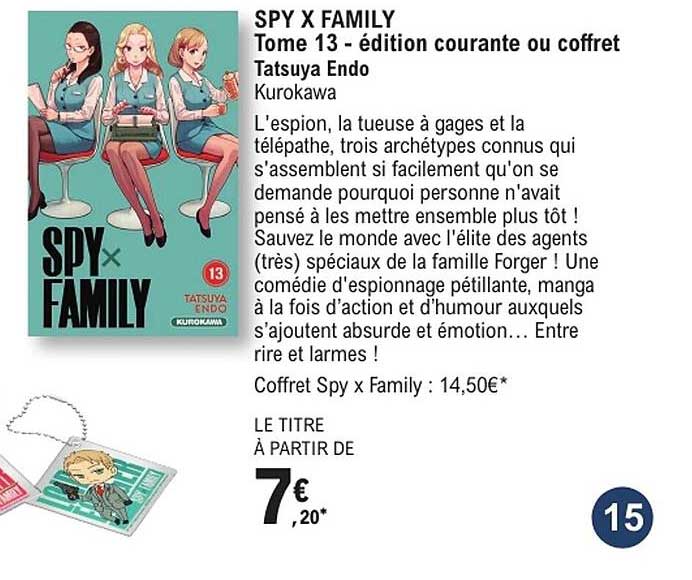 SPY X FAMILY Tome 13 - édition courante ou coffret