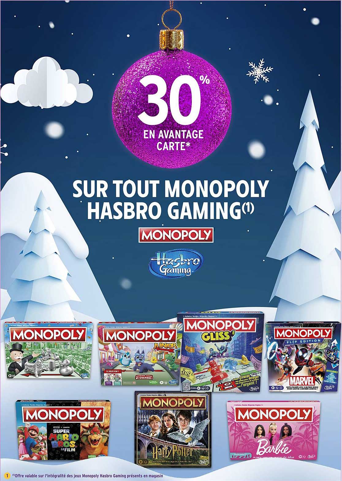 SUR TOUT MONOPOLY HASBRO GAMING