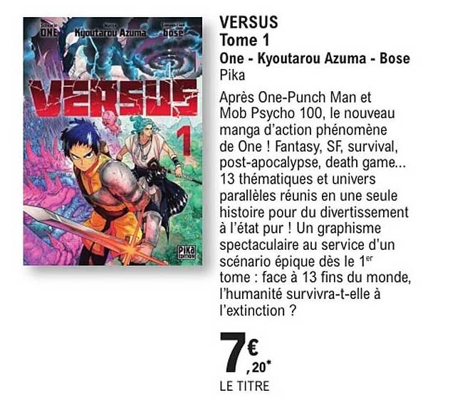 VERSUS Tome 1