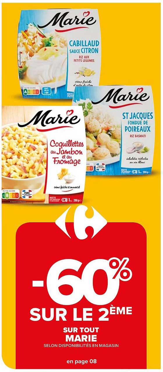 -60% SUR LE 2ÈME SUR TOUT MARIE