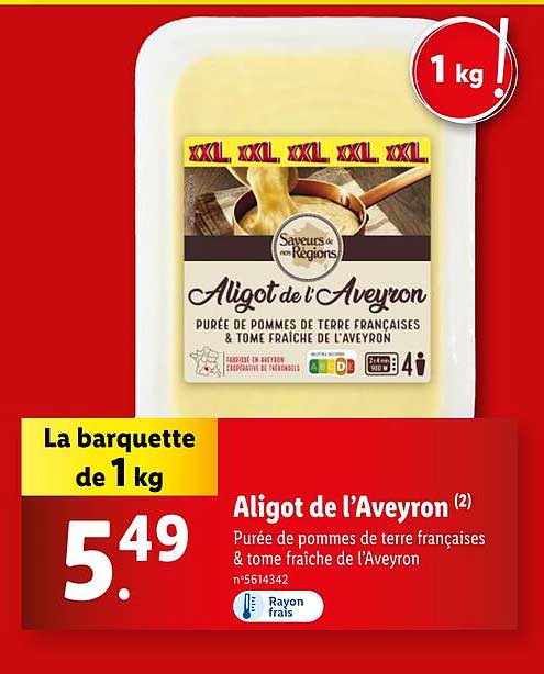 Aligot de l'Aveyron