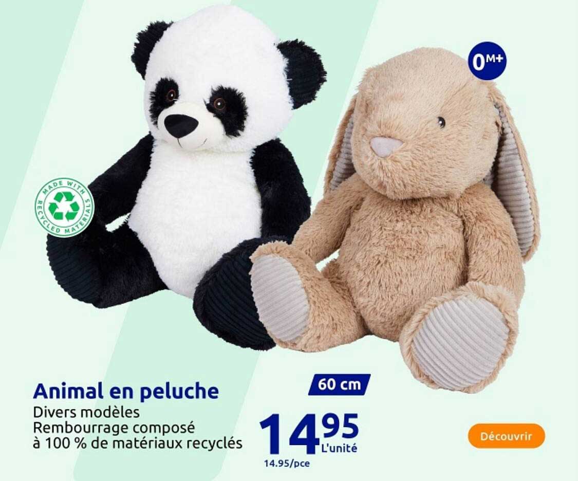 Animal en peluche