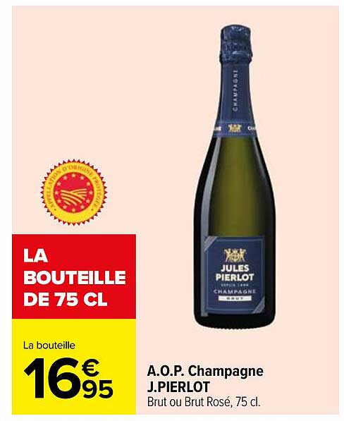 A.O.P. Champagne J.PIERLOT