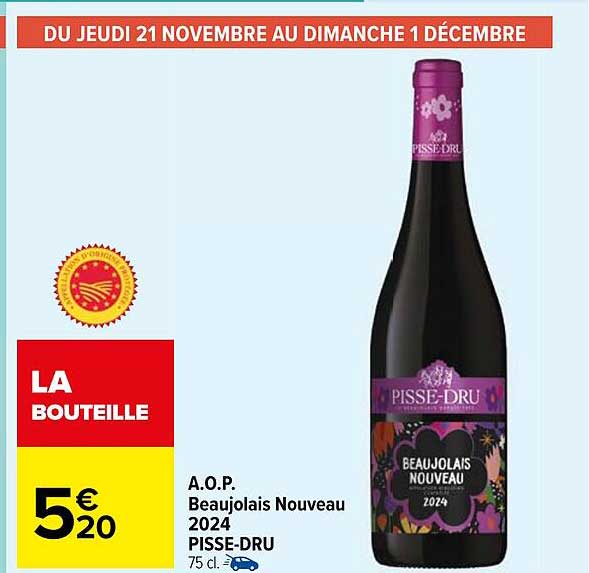 Beaujolais Nouveau 2024