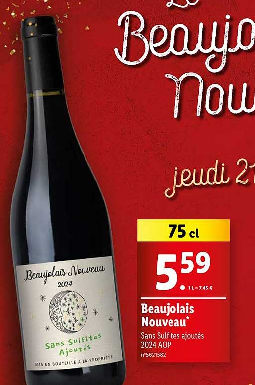 Beaujolais Nouveau*