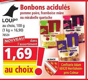Bonbons Acidulés offre chez Norma