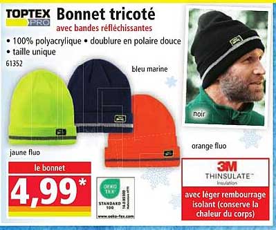 Bonnet tricoté