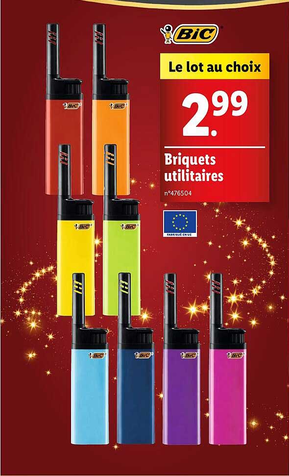 Briquets utilitaires