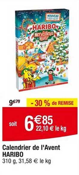 Calendrier de l'Avent HARIBO