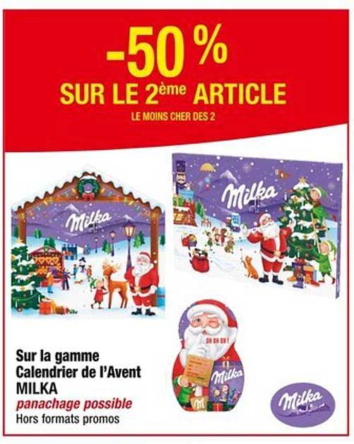 Calendrier de l’Avent MILKA