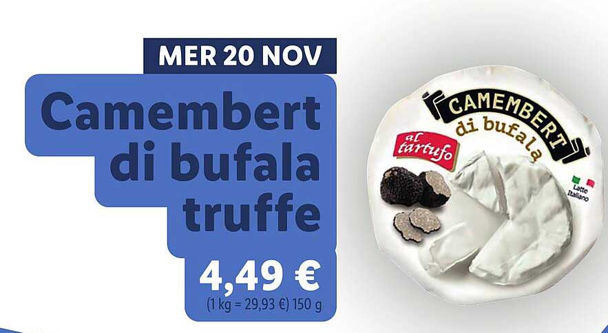 Camembert di bufala truffe