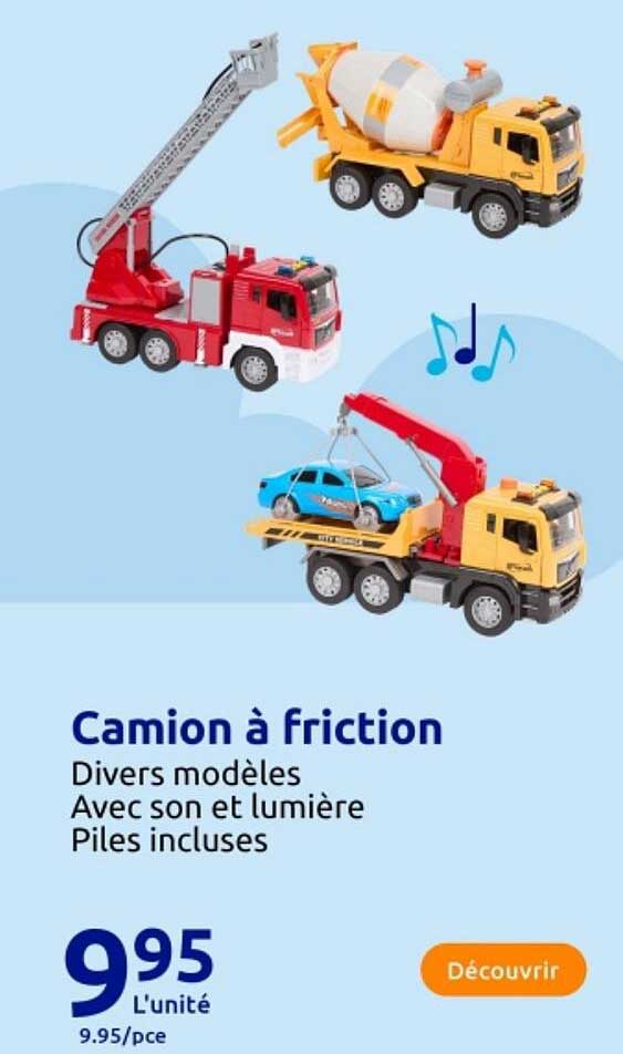 Camion à friction