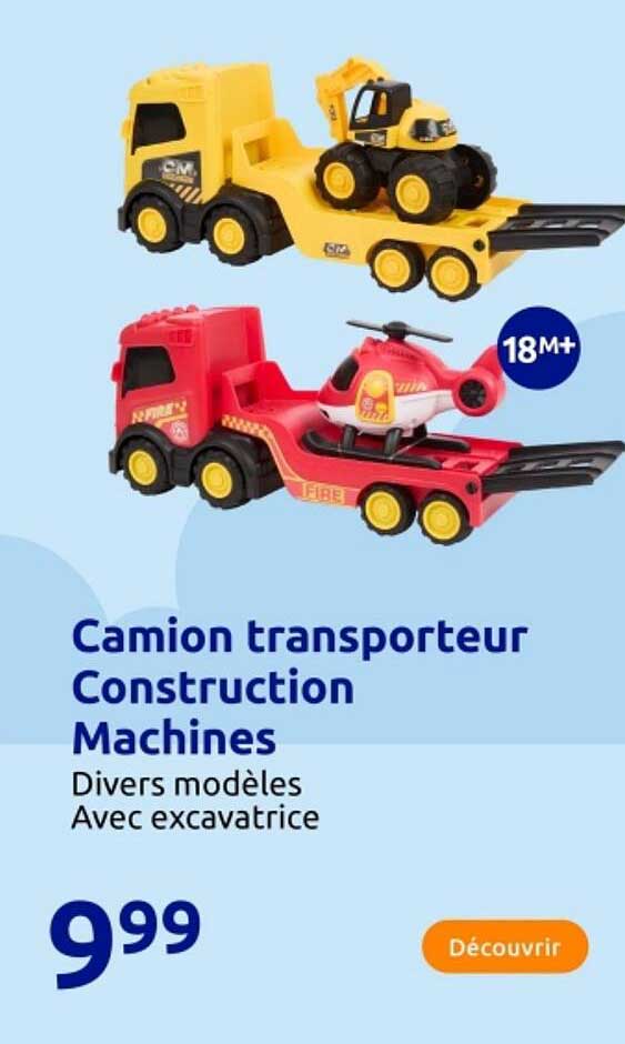 Camion transporteur Construction Machines