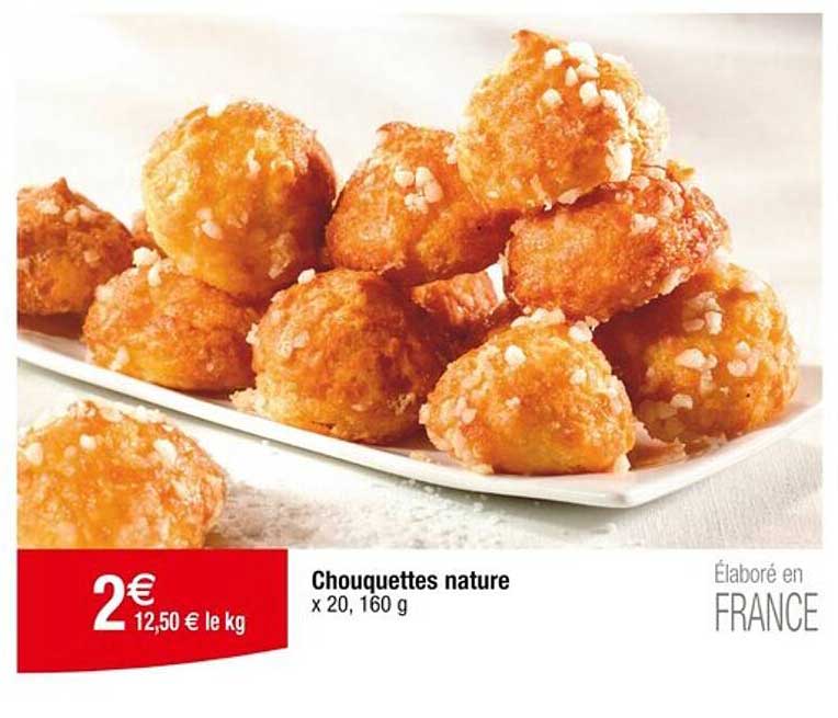 Chouquettes nature