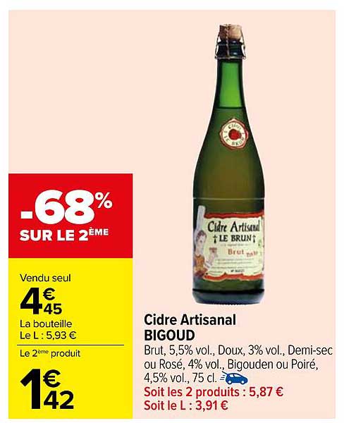 Cidre Artisanal BIGOUD