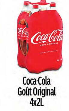 Coca-Cola Goût Original 4x2L