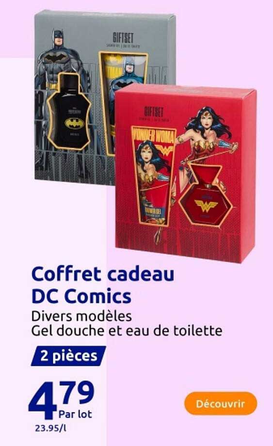 Coffret cadeau DC Comics