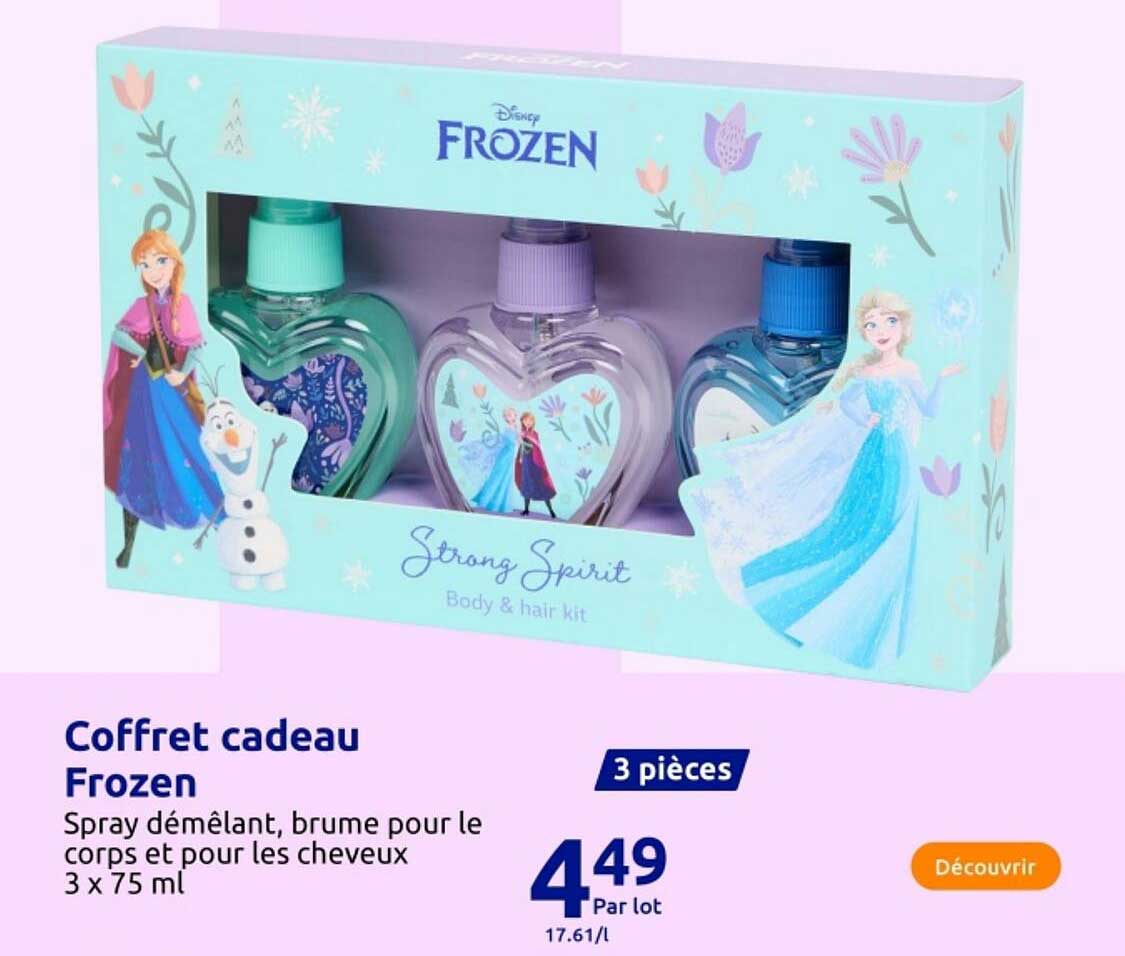 Coffret cadeau Frozen