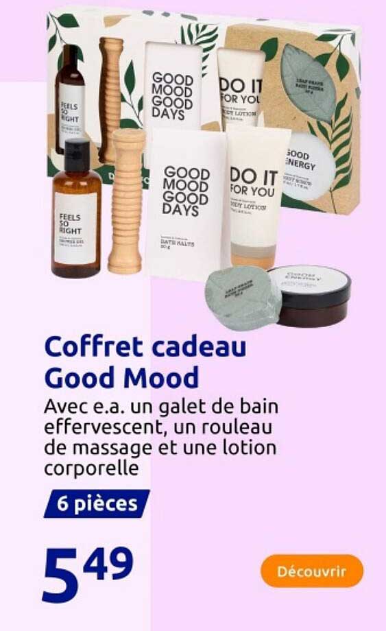 Coffret cadeau Good Mood