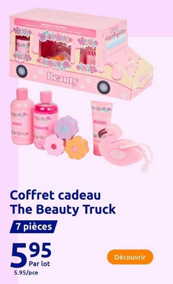 Coffret cadeau The Beauty Truck