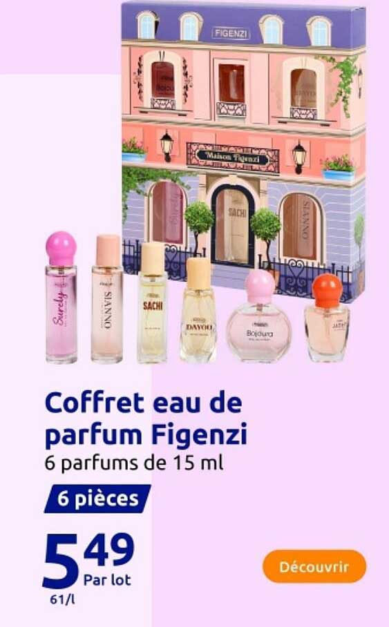 Coffret eau de parfum Figenzi