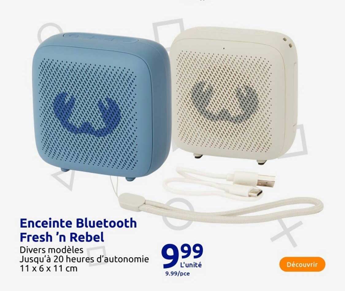 Enceinte Bluetooth Fresh 'n Rebel