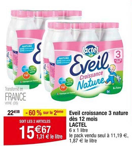 Eveil croissance 3 nature dès 12 mois