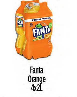 Fanta Orange 4x2L