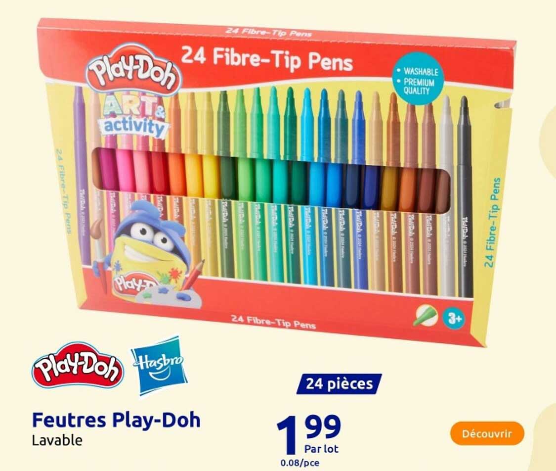 Feutres Play-Doh