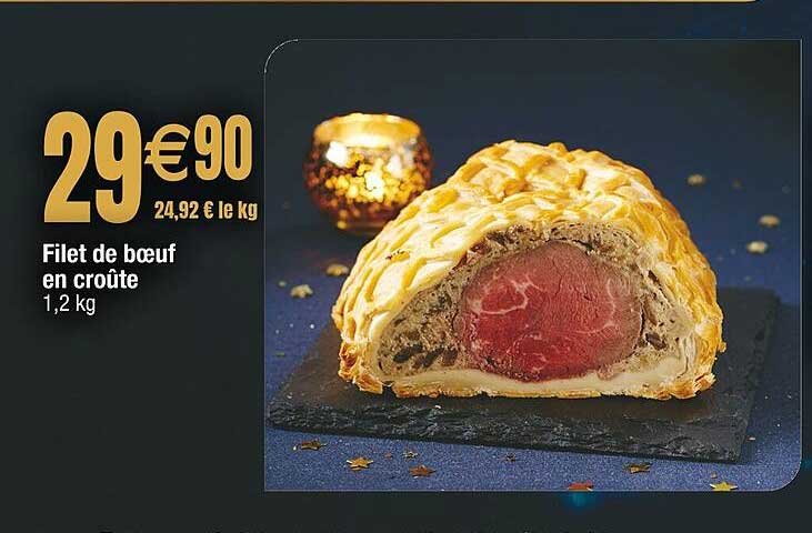 Filet de bœuf en croûte