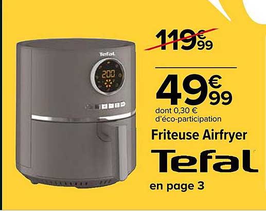 Friteuse Airfryer Tefal