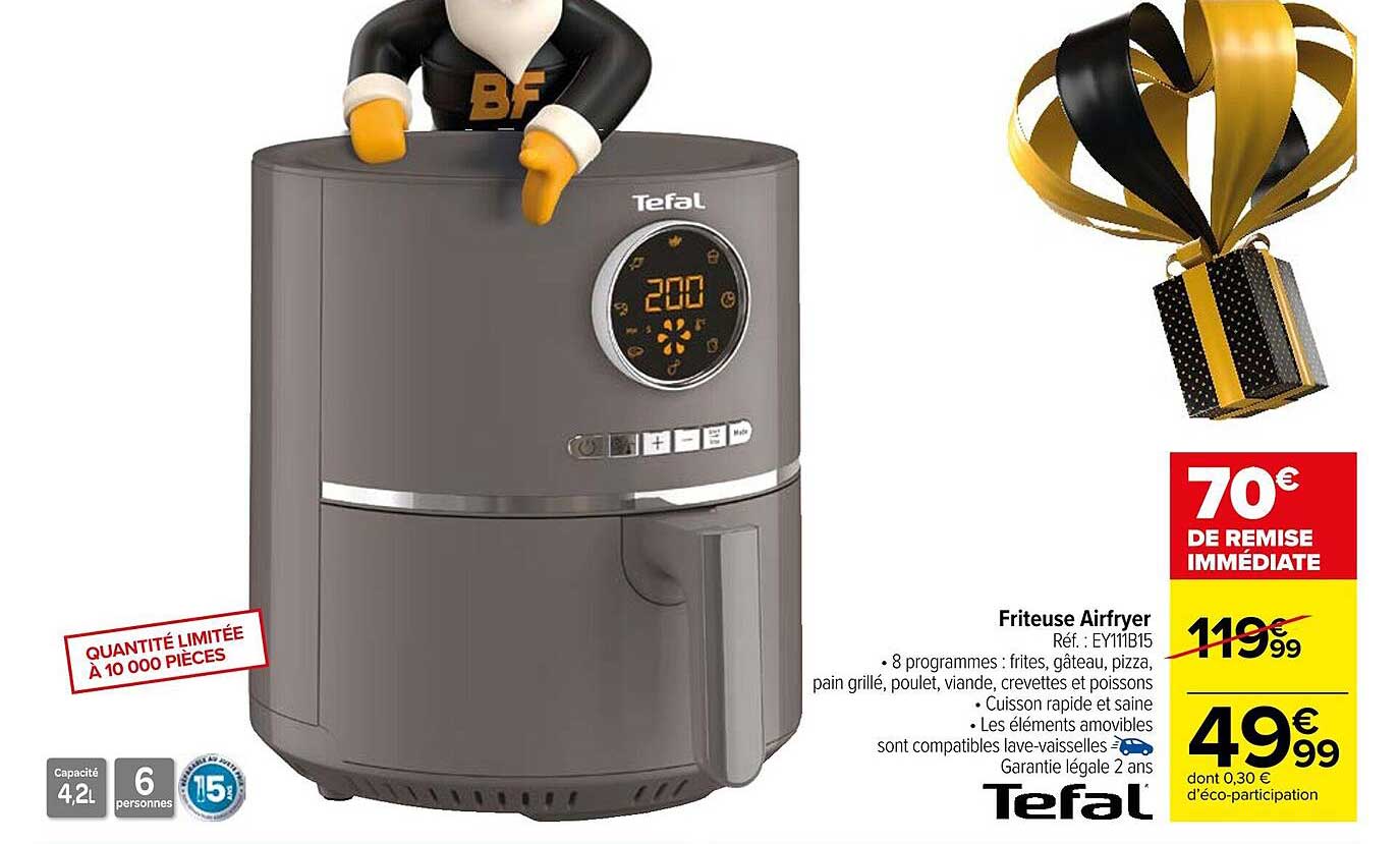 Friteuse Airfryer Tefal