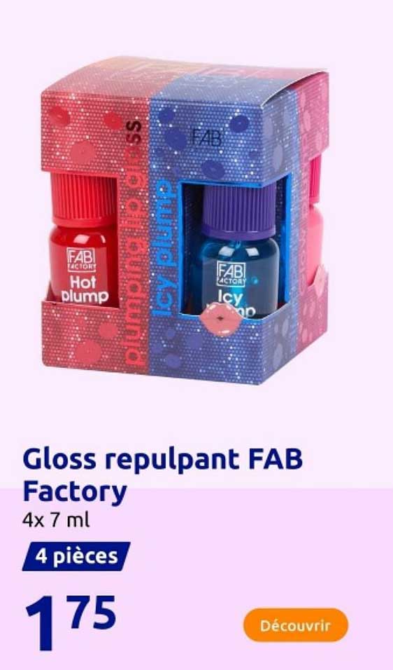 Gloss repulpant FAB Factory