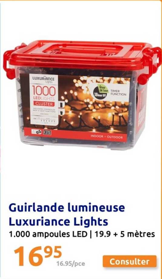 Guirlande lumineuse Luxuriance Lights