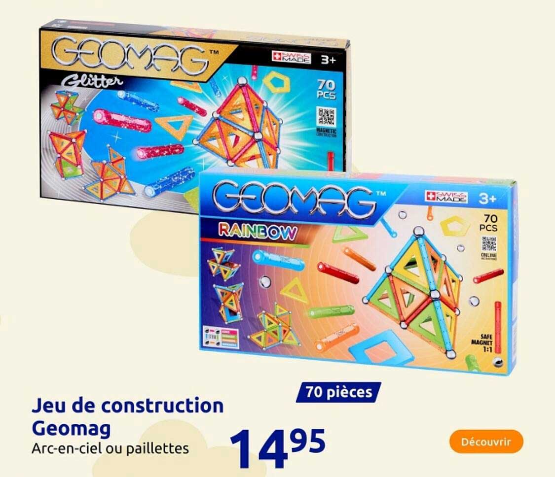 Jeu de construction Geomag