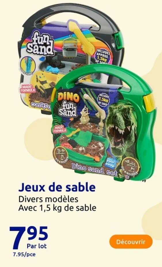 Jeux de sable