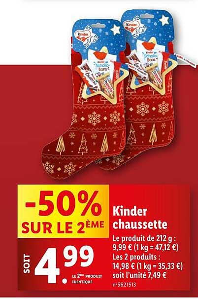 Kinder chaussette