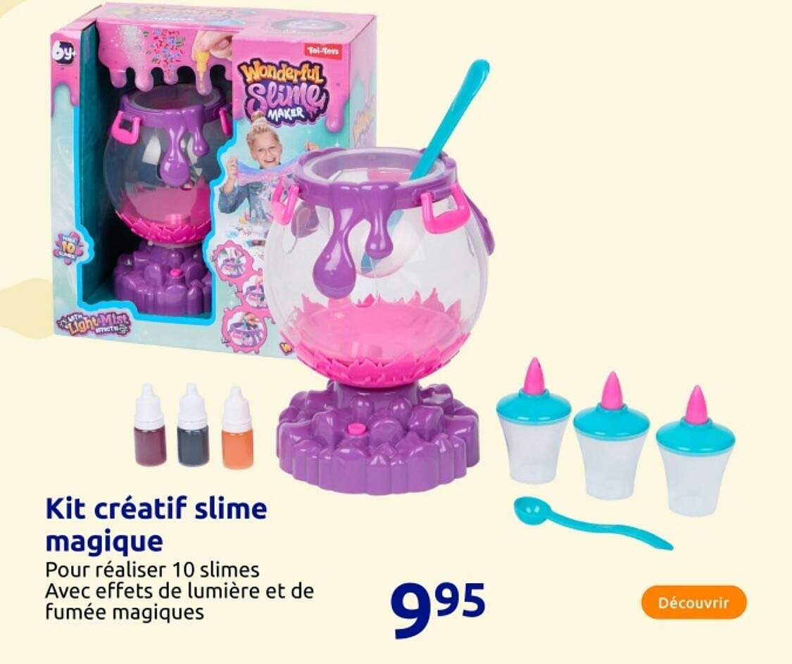 Kit créatif slime magique