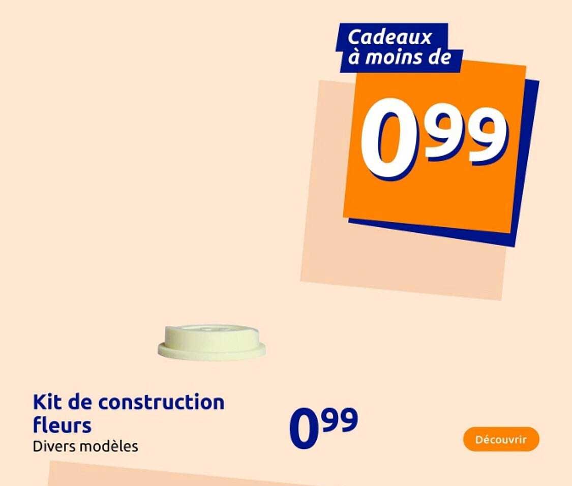 Kit de construction fleurs