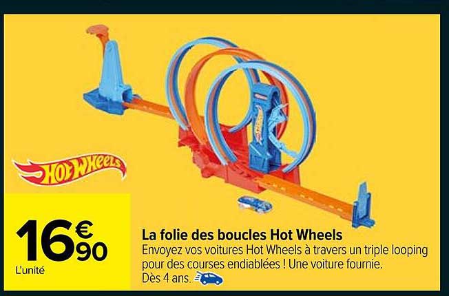 La folie des boucles Hot Wheels