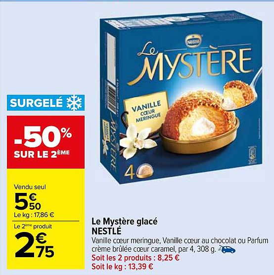 Le Mystère glacé NESTLÉ