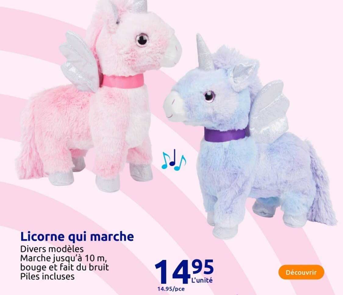 Licorne qui marche