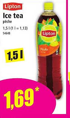 Lipton Ice tea pêche