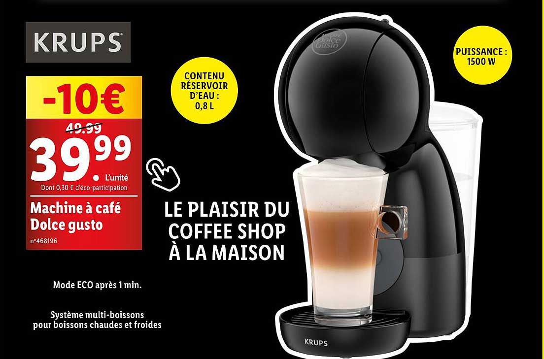 Machine à café Dolce gusto