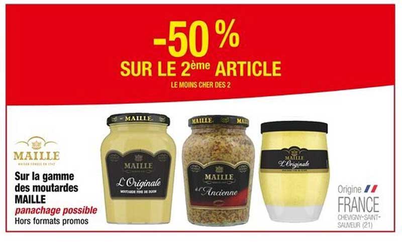 Maille L'Originale, Maille L'Ancienne, Maille L'Originale