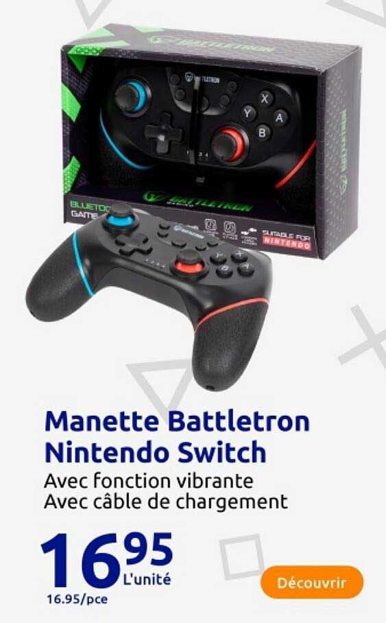 Manette Battletron Nintendo Switch