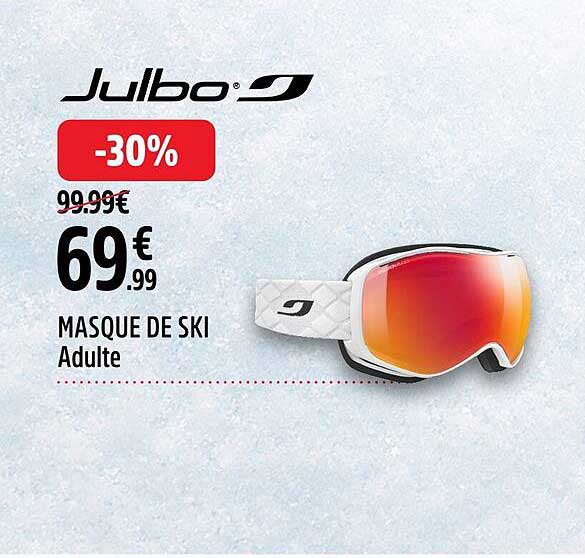 MASQUE DE SKI Adulte