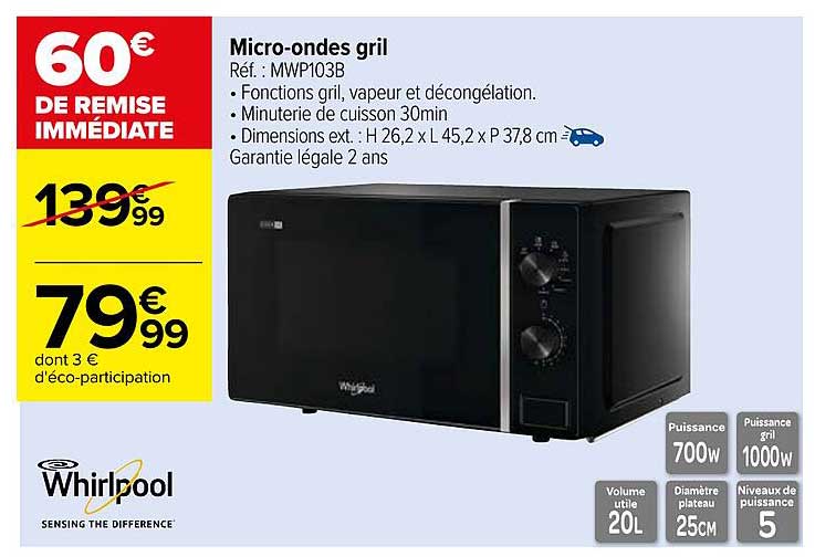 Micro-ondes grill