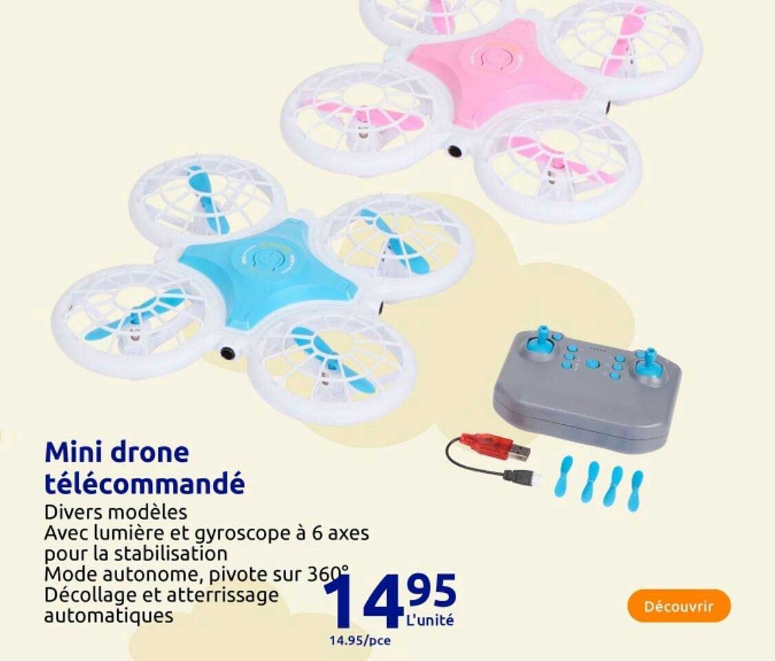 Mini drone télécommandé